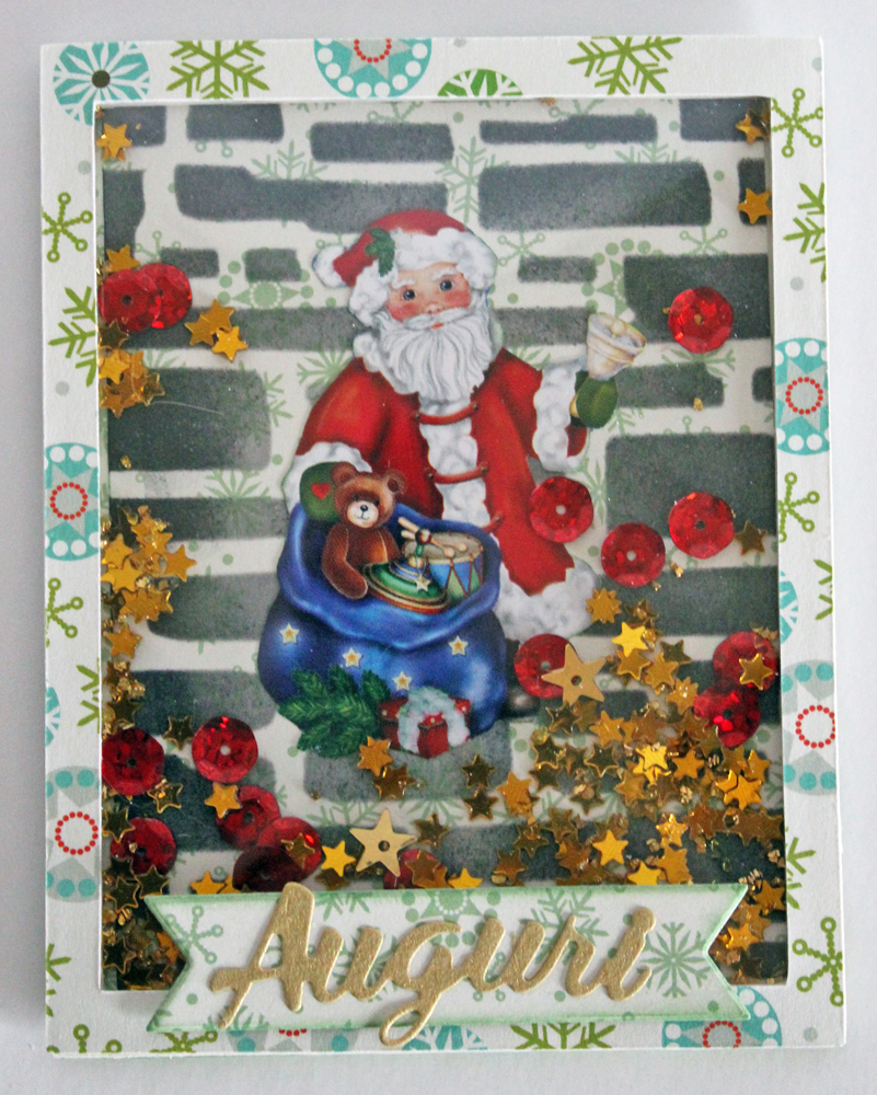 Card Babbo Natale